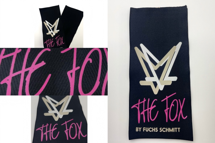 Ardaigh Do Bhranda le Comhleá Gan uaim de Lipéid Twill Móra agus Priontáil Silicone